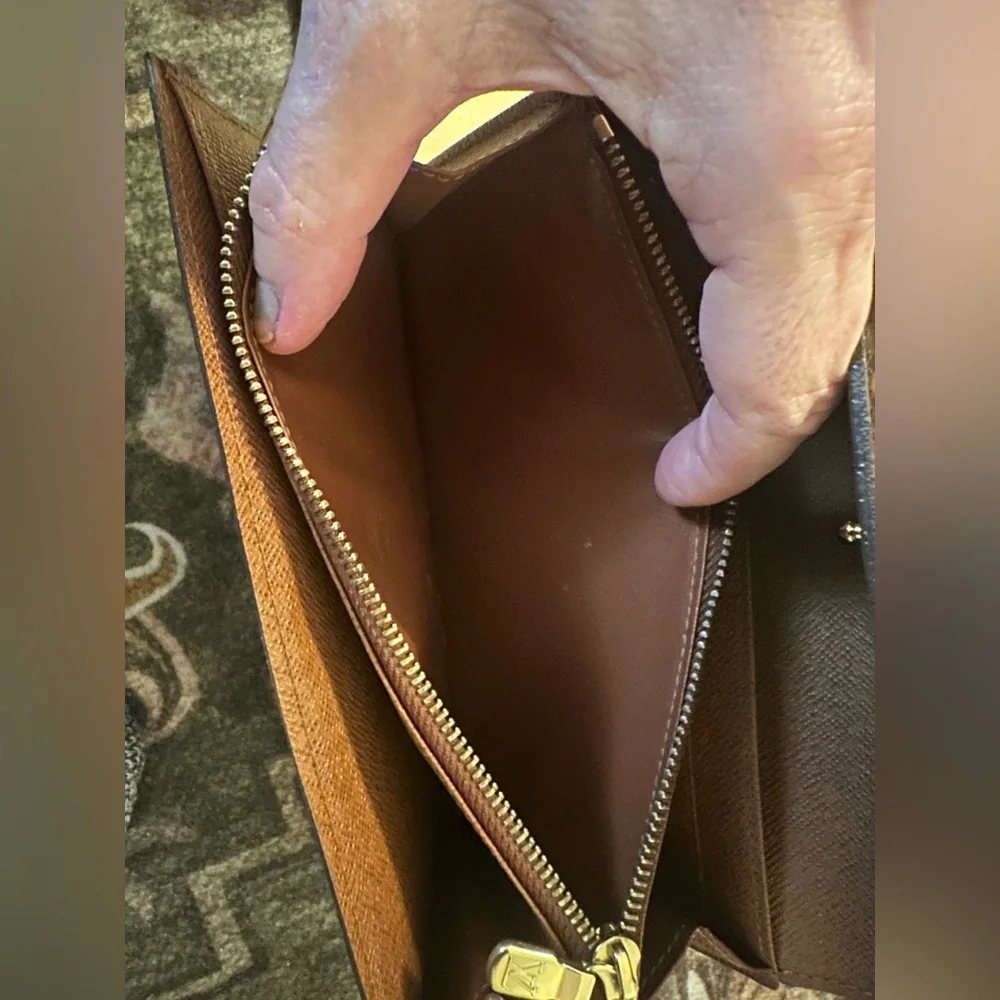 Louis Vuitton Porte Monnaie Monogram Pochette Credit Long Wallet